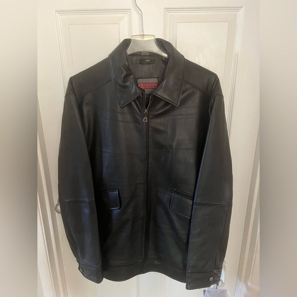 Vintage Men’s Leather / Lambskin Jacket NWT XL - Picture 1 of 7